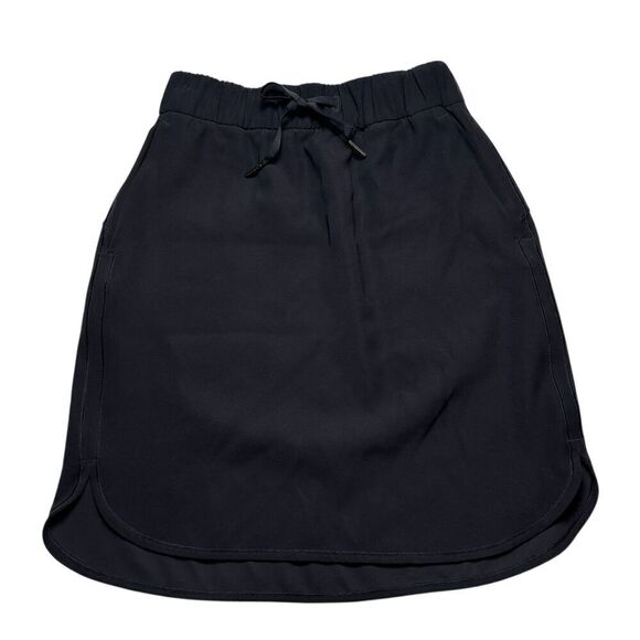 Lululemon On The Fly Skirt *Woven Black - Picture 2 of 9
